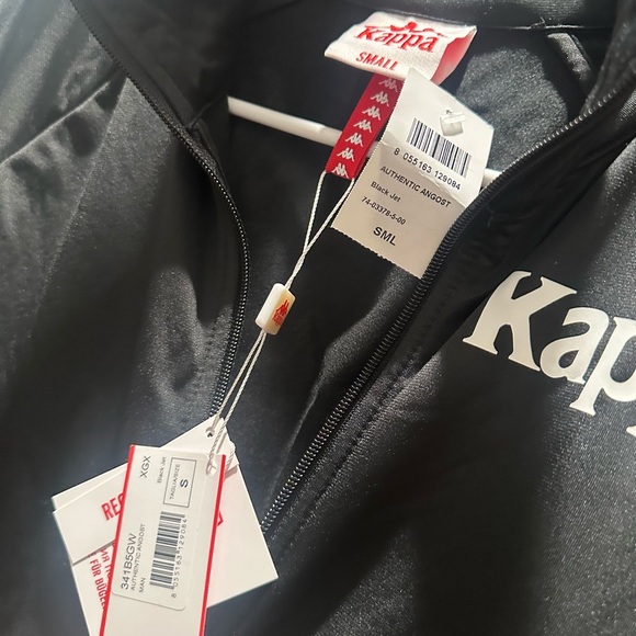 Kappa Black Zip-Up Jacket - Picture 2 of 5